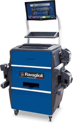 [RAVTD8080TWSK] RAVTD8080TWSK CCD ratų suvedimo stendas sunkvežimiams ir autobusams (RAVTD8080TWSK, RAVAGLIOLI)