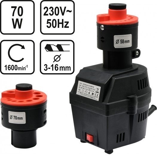 ⬡ GRĄŽTŲ GALANDINIMO STAKLĖS 70W, 230V (73470)