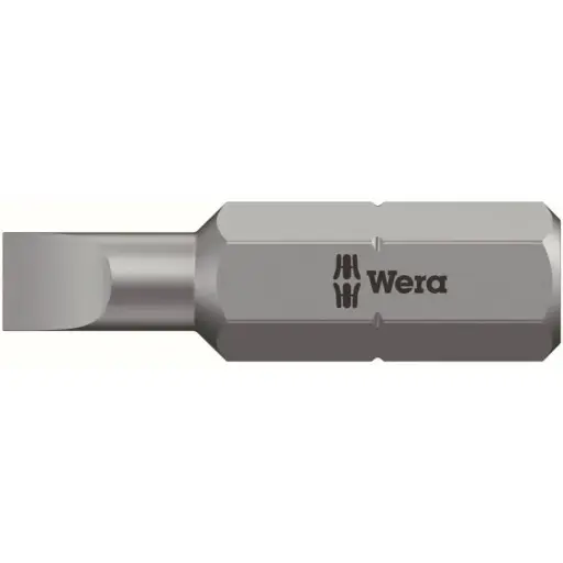 [05072057001] Slotted screwdriver bit 800/1Z 0.8x5.5x25mm (05072057001, WERA)
