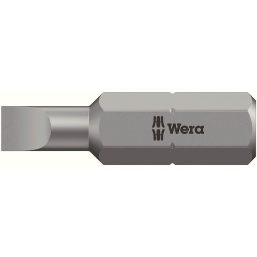 [05072061001] Slotted screwdriver bit 800/1Z 1.2x6.5x25mm (05072061001, WERA)