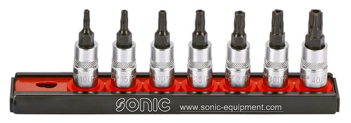 [100701] 1/4 socket set with TORX bits (7 pcs) (100701, SONIC)