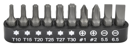 [101007] 1/4" bit set (10 pcs) (101007, SONIC)