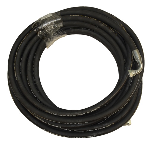 [1070050] Alyvos žarna 25 m x 3/4 col., G3/4 col. (vid.) – 90° G3/4 col. (vid.) (1070050, EUROLUBE)