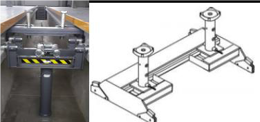 [108556] Atraminė laikymo sistema su ratukais GSB, 108556, BLITZ