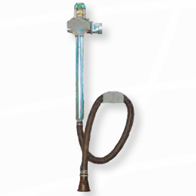 [ETASUP-1-100-5] Wall-mounted exhaust extraction system Ø100 mm / 5 m (ETASUP-1-100-5, CORAL)
