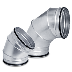 [AL200-90] 90° elbow with gaskets, segmented, 200 mm (AL200-90)