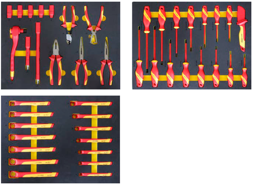 [05.090.99] Electrician's tool set (43 units), 05.090.99, Spin