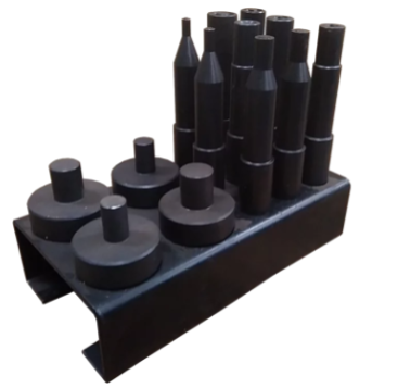 [Set-PUN-1] Kniedēšanas instrumentu komplekts PUN-1 kniedēšanas iekārtām (Set-PUN-1, UNI-TROL)