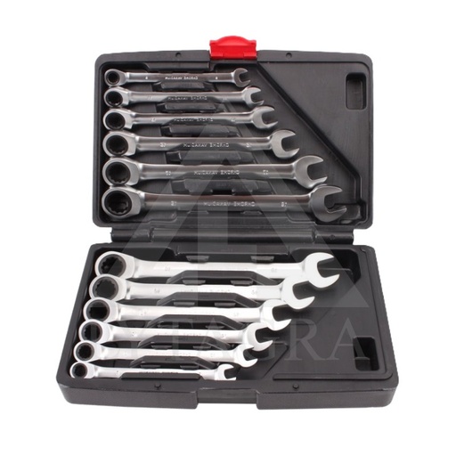 [818.1324] Raktų su terkšle komplektas, KS Tools, 818.1324