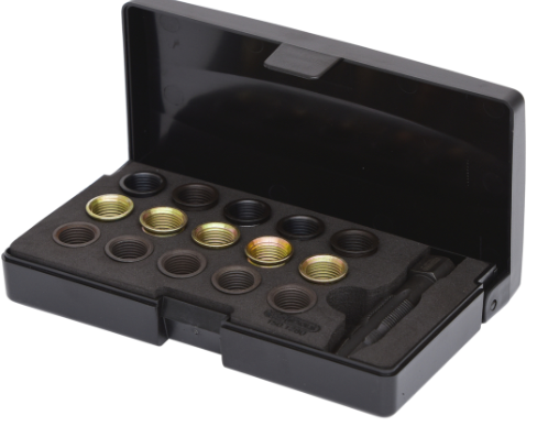 [150.1280] Žvakių sriegio remonto įrankių rinkinys