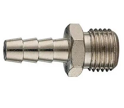[AS010409] Pneumatic hose tail fitting with 1/4" male thread, 12 mm (AS010409)