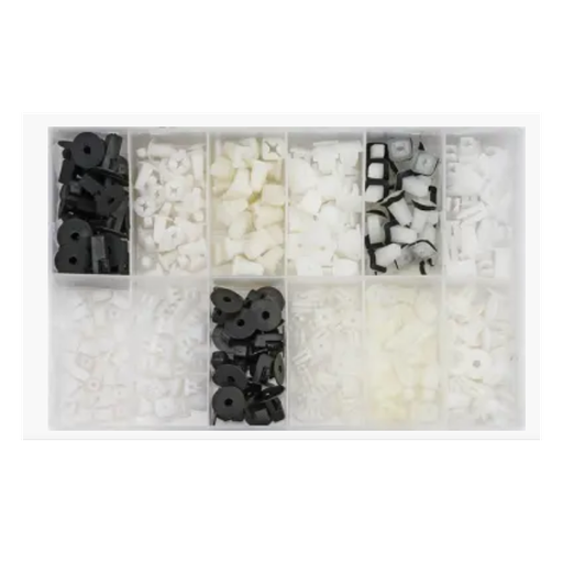 [4715898525844] Apdailos detalių tvirtinimo segtukų rinkinys 360vnt., 4822347, Sonic equipment 