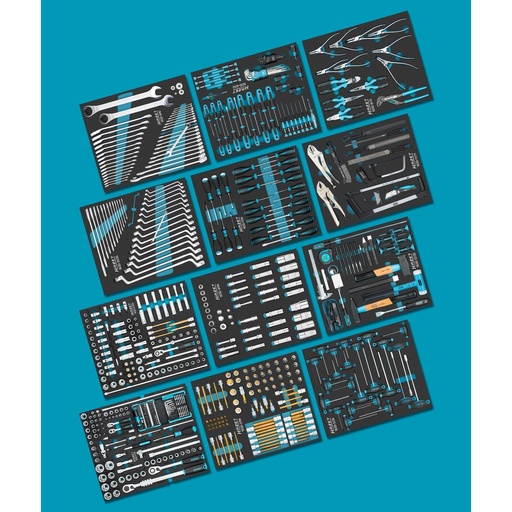 [0-179NXXLD/616] Tool assortment, 616 pieces (0-179NXXLD/616, HAZET)