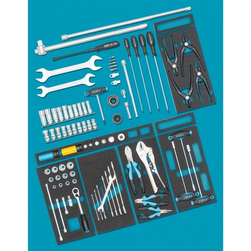 [0-2500-163/86] Supplementary tool assortment for AUDI, 86 pieces (0-2500-163/86, HAZET)