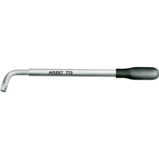 [772] Izvelkama riteņu uzgriežņu atslēga, 1/2 collas (12,5 mm) kvadrāts, viengabala, 535 mm (772, HAZET)
