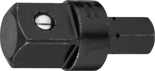 [2311] Adapteris 3/8″ (10 mm) sešstūris (pilns) → 1/2″ (12,5 mm) kvadrāts (pilns), 38 mm (2311, HAZET)