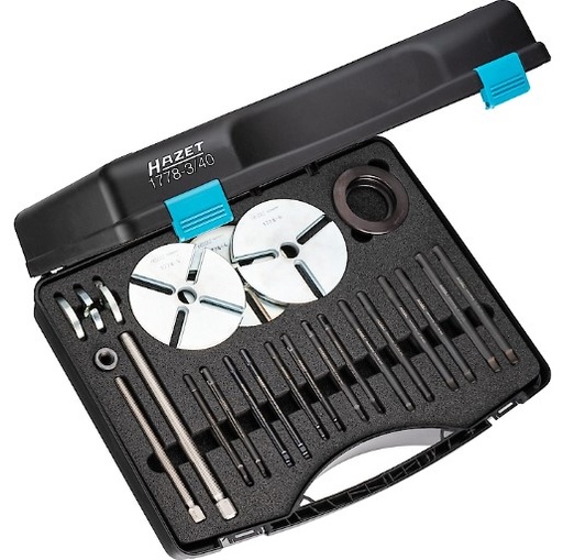 [1778-3/40] Bearing puller set, 40 pcs (1778-3/40, HAZET)