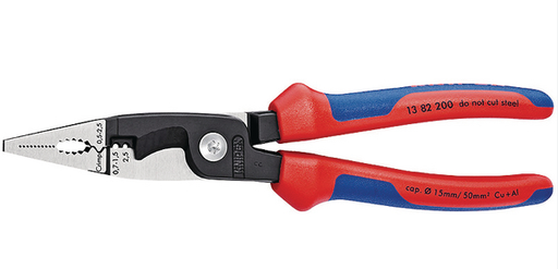 [13 82 200] Electrician pliers 200mm (13 82 200, KNIPEX)