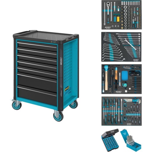 [179N-7/220] Tool trolley Assistent 179N with 220-piece tool set (179N-7/220, HAZET)