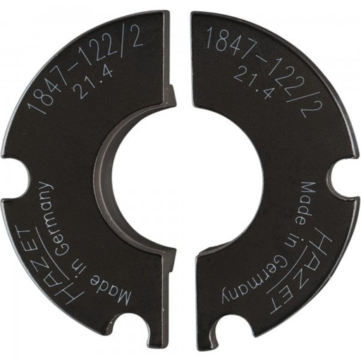 [1847-122/2] Pusčaulu pāris, ⌀ 21.4 mm (1847-122/2, HAZET)