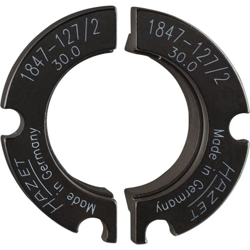 [1847-127/2] Puslukščių pora, ⌀ 30 mm (1847-127/2, HAZET)