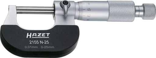 [2155N-25] Precizinis mikrometras 0–25 mm (2155N-25, HAZET)