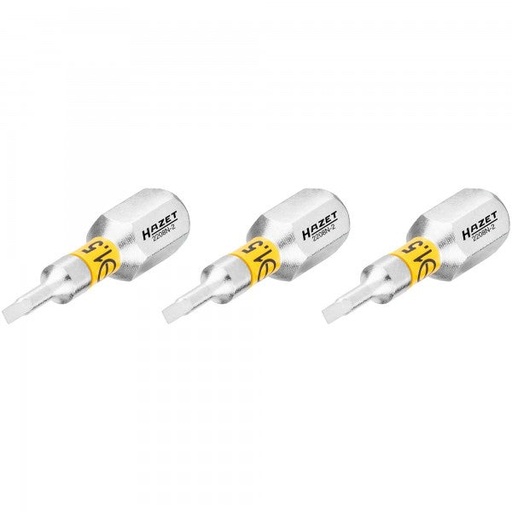 [2208N-2/3] Skrūvgrieža uzgalis, 1/4″ (6,3 mm) sešstūra, viengabala (2208N-2/3, HAZET)