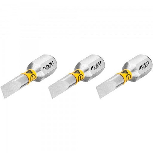 [2208N-4/3] Screwdriver bit, 1/4″ (6.3 mm) hex, one-piece (2208N-4/3, HAZET)