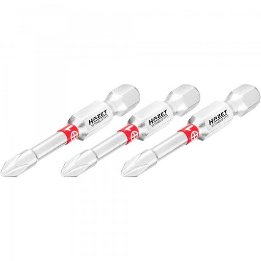 [2215NSLG-PH1/3] Atsuktuvo antgalis, kryžminis Phillips PH1, 1/4″ (6,3 mm) šešiabriaunis (2215NSLG-PH1/3, HAZET)