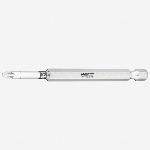 [2216NELG-PZ1] Screwdriver bit, Pozidriv PZ1, 1/4″ (6.3 mm) hex (2216NELG-PZ1, HAZET)