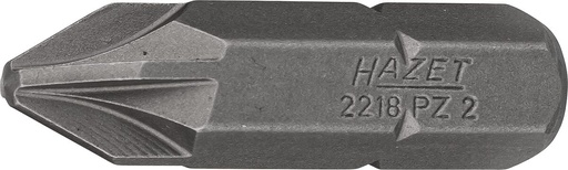 [2218-PZ2] Skrūvgrieža uzgalis, Pozidriv PZ2, 5/16″ (8 mm) sešstūra (2218-PZ2, HAZET)