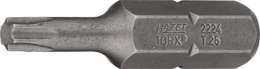 [2224-T25] Atsuktuvo antgalis, žvaigždinis Torx T25, 5/16″ (8 mm) šešiabriaunis (2224-T25, HAZET)