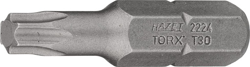 [2224-T30] Screwdriver bit, Torx T30, 5/16″ (8 mm) hex (2224-T30, HAZET)
