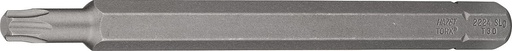 [2224SLG-T30] Atsuktuvo antgalis, žvaigždinis Torx T30, 5/16″ (8 mm) šešiabriaunis (2224SLG-T30, HAZET)