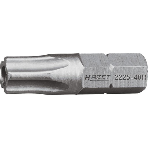 [2225-40H] Zvaigžņveida (5-star) uzgalis ar tapu 1/4", izmērs 40H (2225-40H, HAZET)