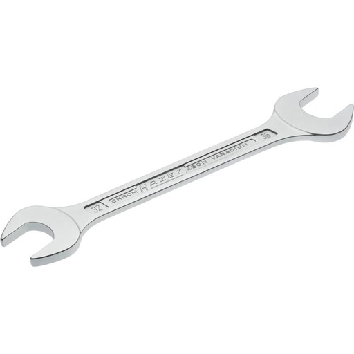 [450N-32X36] Double open-end wrench, outside hexagon profile, 32 × 36 mm (450N-32X36, HAZET)