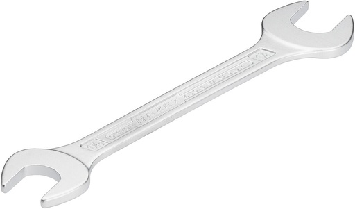 [450NA-1.1/16X1.1/4] Dvipusis plokščias (atviras) veržliaraktis, išorinis šešiabriaunis profilis, 1.1/16 × 1.1/4″ (450NA-1.1/16X1.1/4, HAZET)