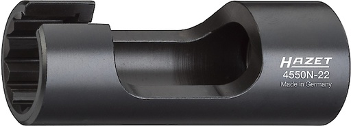 [4550N-22] Iesmidzināšanas cauruļu atslēga – 1/2 collas kvadrāts, 22 mm (4550N-22, HAZET)