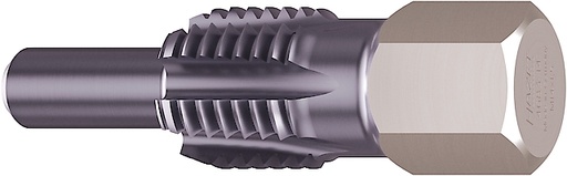 [4683-14] Thread repair tool for exhaust gas temperature sensors / probes, 13 mm outside hexagon, length 45 mm (4683-14, HAZET)