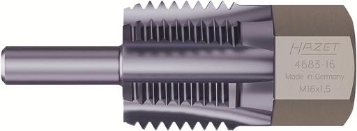 [4683-16] Thread repair tool for exhaust gas temperature sensors / probes, 13 mm outside hexagon, length 43 mm (4683-16, HAZET)