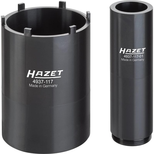 [4937-117/2] Commercial vehicle pin wrench set, 3/4" (20 mm) square, 2 pcs (4937-117/2, HAZET)