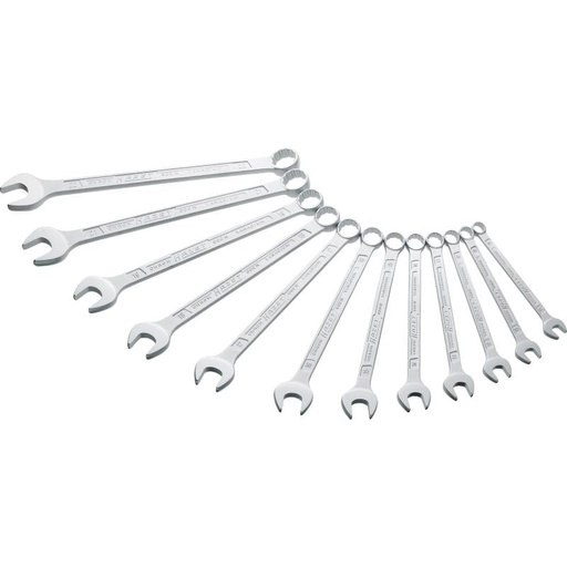 [600N/12N] Kombinēto uzgriežņu atslēgu komplekts, 12 gab. (10–22 mm) (600N/12N, HAZET)