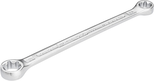 [609-E14XE18] Double box-end wrench, outside E-TORX® profile, E14 × E18 (609-E14XE18, HAZET)