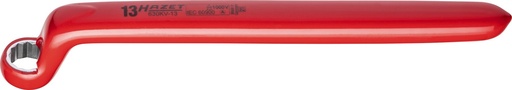 [630KV-13] Single box-end wrench with protective insulation, 13 mm (630KV-13, HAZET)