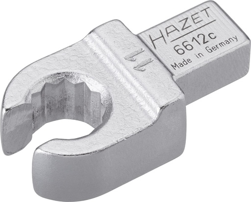 [6612C-11] Įstatomas žiedinis raktas atviro tipo 9x12mm, 11mm (6612C-11, HAZET)