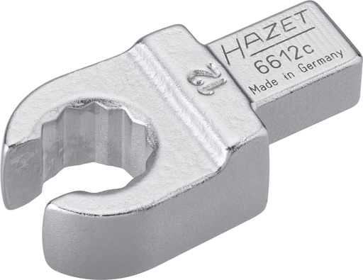 [6612C-12] Įstatomas žiedinis raktas atviro tipo 9x12mm, 12mm (6612C-12, HAZET)
