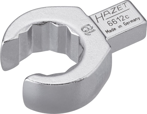[6612C-19] Ieliekamā gredzenatslēga, atvērta, 9x12mm, 19mm (6612C-19, HAZET)