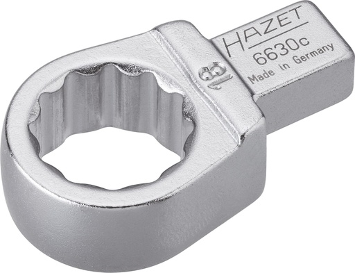 [6630C-18] Įstatomas žiedinis raktas 9x12mm, 18mm (6630C-18, HAZET)