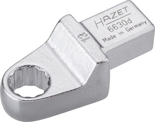 [6630D-13] Įdėklo kilpinis raktas – 14 × 18 mm įdėklo kvadratas, 13 mm (6630D-13, HAZET)