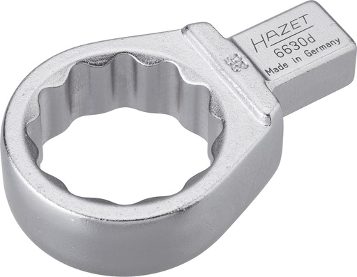 [6630D-36] Iespraužamā gredzenatslēga, 12 stūru - 14 x 18 mm iespraužamais kvadrāts, viengabala (6630D-36, HAZET)